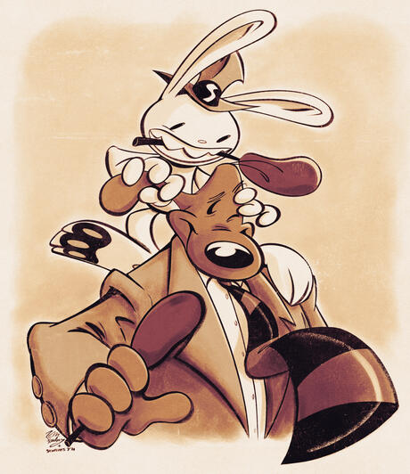 Sam & Max Skwtches Collaboration